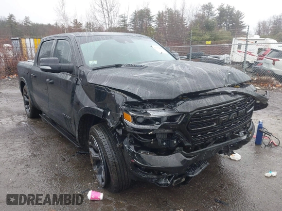 2021 Ram 1500 Limited with VIN 1C6SRFHT3MN500590, listed as a IAAI auction lot 41117602 with 81,875 mi miles and . Bid and sale history available at DreamBid. Image 13.