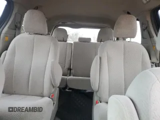 2012 Toyota Sienna LE with VIN 5TDJK3DCXCS035649, listed as a Copart auction lot 51538405 with 235,256 mi miles and Clean Title. Bid and sale history available at carsss.com. Image 10.