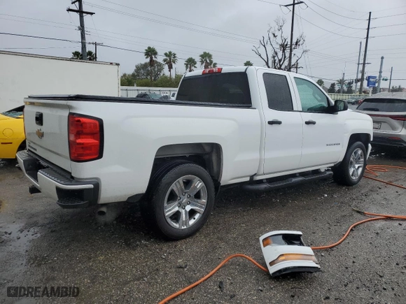 2018 Chevrolet Silverado 1500 Custom with VIN 1GCRCPEH7JZ204216, listed as a Copart auction lot 41927585 with 85,208 mi miles and Salvage Title. Bid and sale history available at carsss.com. Image 3.