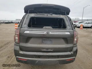 2021 Chevrolet Tahoe Commercial with VIN 1GNSKLED7MR407631, listed as a Copart auction lot 89056755 with 0 mi miles and Salvage Title. Bid and sale history available at carsss.com. Image 6.