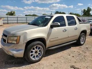 2007 Chevrolet Avalanche LT w/2LT with VIN 3GNEC12J87G175778, listed as a Copart auction lot 72176374 with 218,302 mi miles and Salvage Title. Bid and sale history available at carsss.com. Image 1.