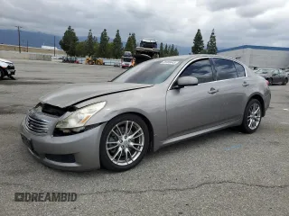 2008 Infiniti G35 Journey with VIN JNKBV61E68M225999, listed as a Copart auction lot 56906445 with 182,488 mi miles and Salvage title. Bid and sale history available at DreamBid. Image 1.