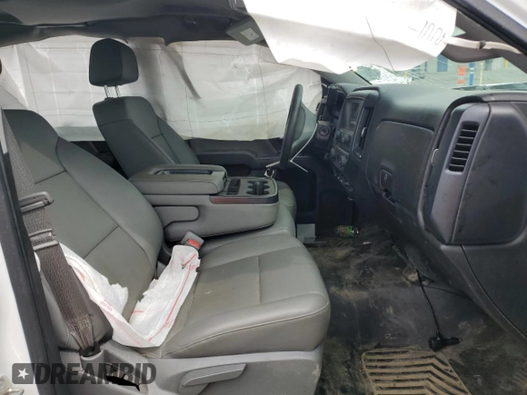 2016 Chevrolet Silverado 1500 Work Truck with VIN 3GCPCNEH0GG379640, listed as a Copart auction lot 73479864 with 43,736 mi miles and Salvage Title. Bid and sale history available at DreamBid. Image 7.