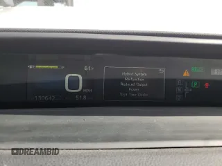 2020 Toyota Prius L Eco z VIN JTDKARFU1L3122471, wystawiony jako Copart lot #54164935 z przebiegiem 130 642 mil mil oraz Szkoda całkowita • Salvage title. Historia ofert i sprzedaży dostępna na DreamBid. Obrazek 9.