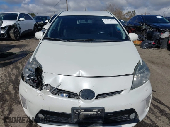 2012 Toyota Prius One with VIN JTDKN3DU1C1549990, listed as a IAAI auction lot 41543634 with 118,496 mi miles and . Bid and sale history available at carsss.com. Image 12.