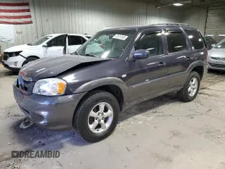 2005 Mazda Tribute i with VIN 4F2YZ92Z55KM31146, listed as a Copart auction lot 42934565 with 81,657 mi miles and Non Repairable. Bid and sale history available at carsss.com. Image 1.