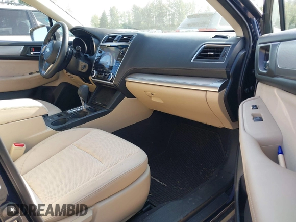 2018 Subaru Outback Premium with VIN 4S4BSACC5J3299835, listed as a IAAI auction lot 42572586 with 53,781 mi miles and . Bid and sale history available at DreamBid. Image 5.