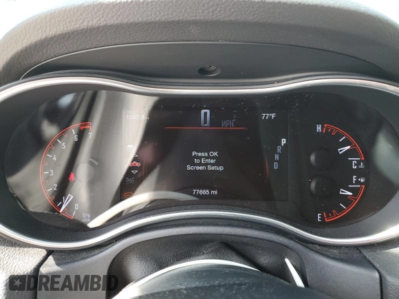 2018 Dodge Durango Citadel with VIN 1C4RDHEG4JC115118, listed as a Copart auction lot 60633055 with 77,665 mi miles and Salvage title. Bid and sale history available at DreamBid. Image 9.