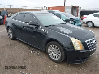 2013 Cadillac CTS Sedan Luxury with VIN 1G6DE5E55D0108109, listed as a IAAI auction lot 41530657 with 166,530 mi miles. Bid and sale history available at carsss.com. Image 1.