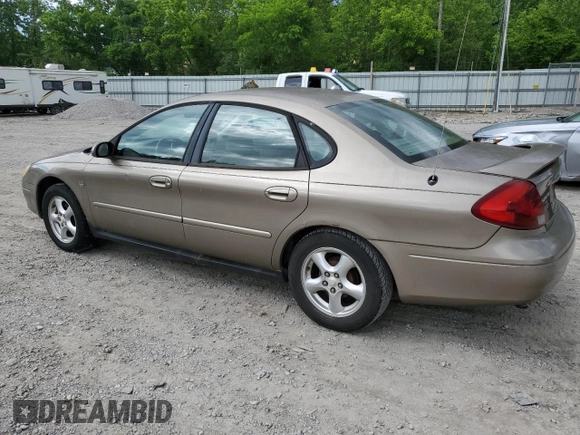 2002 Ford Taurus SES Standard with VIN 1FAFP55S72A271279, listed as a Copart auction lot 58467685 with 189,768 mi miles and Clean title. Bid and sale history available at DreamBid. Image 2.