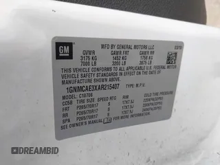 2010 Chevrolet Tahoe LS with VIN 1GNMCAE3XAR215407, listed as a IAAI auction lot 42185643 with 201,070 mi miles and . Bid and sale history available at DreamBid. Image 9.