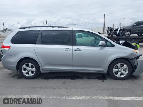 2012 Toyota Sienna LE AAS with VIN 5TDKK3DC8CS232582, listed as a IAAI auction lot 42068684 with 89,556 mi miles and . Bid and sale history available at DreamBid. Image 13.