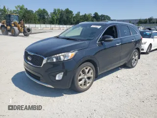 2016 Kia Sorento SXL with VIN 5XYPK4A57GG085823, listed as a Copart auction lot 62130475 with 155,908 mi miles and Clean title. Bid and sale history available at DreamBid. Image 1.
