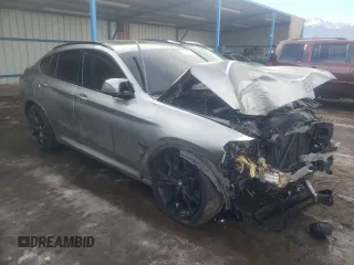 2020 BMW X4 M Competition z VIN 5YMUJ0C02L9B22122, wystawiony jako Copart lot #36339293 z przebiegiem Nie podano mil oraz . Historia ofert i sprzedaży dostępna na DreamBid. Obrazek 4.