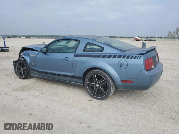2006 Ford Mustang Standard with VIN 1ZVFT80N965176422, listed as a Copart auction lot 51189135 with 174,053 mi miles and Salvage Title. Bid and sale history available at carsss.com. Image 2.