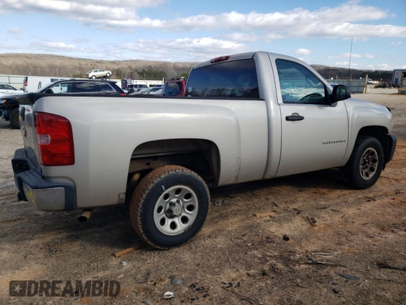 2008 Chevrolet Silverado 1500 Work Truck with VIN 1GCEC14X28Z193298, listed as a Copart auction lot 48049325 with 244,126 mi miles and Salvage Title. Bid and sale history available at carsss.com. Image 3.