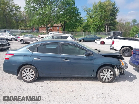 2014 Nissan Sentra SV with VIN 1N4AB7AP3EN852300, listed as a IAAI auction lot 42082559 with 170,384 mi miles and . Bid and sale history available at DreamBid. Image 13.