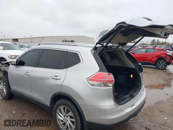 2014 Nissan Rogue SL with VIN 5N1AT2MV9EC766257, listed as a IAAI auction lot 41548179 with 74,628 mi miles. Bid and sale history available at carsss.com. Image 18.