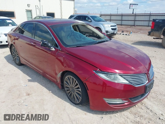 2013 Lincoln MKZ with VIN 3LN6L2JK0DR801171, listed as a IAAI auction lot 40316171 with 155,135 mi miles. Bid and sale history available at carsss.com. Image 1.
