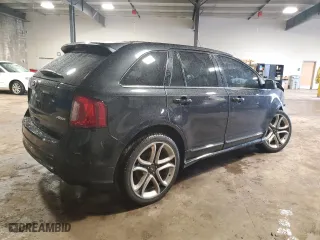 2014 Ford Edge Sport with VIN 2FMDK3AK7EBA64938, listed as a Copart auction lot 51835815 with 114,533 mi miles and Salvage Title. Bid and sale history available at carsss.com. Image 3.