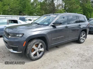 2021 Jeep Grand Cherokee Limited with VIN 1C4RJKBG2M8205496, listed as a Copart auction lot 51939465 with Not provided miles and Salvage title. Bid and sale history available at DreamBid. Image 1.