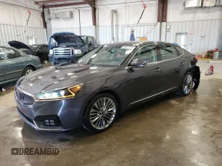 2017 Kia Cadenza Premium with VIN KNALC4J14H5090218, listed as a Copart auction lot 50427315 with 90,208 mi miles and Clean Title. Bid and sale history available at carsss.com. Image 1.