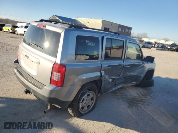 2017 Jeep Patriot 75th Anniversary with VIN 1C4NJRBB0HD122108, listed as a Copart auction lot 83192684 with 171,270 mi miles and Salvage Title. Bid and sale history available at carsss.com. Image 3.