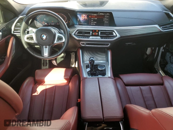 2020 BMW X6 xDrive40i z VIN 5UXCY6C00L9D45082, wystawiony jako Copart lot #52588665 z przebiegiem 40 810 mil mil oraz Szkoda całkowita • Salvage title. Historia ofert i sprzedaży dostępna na DreamBid. Obrazek 8.