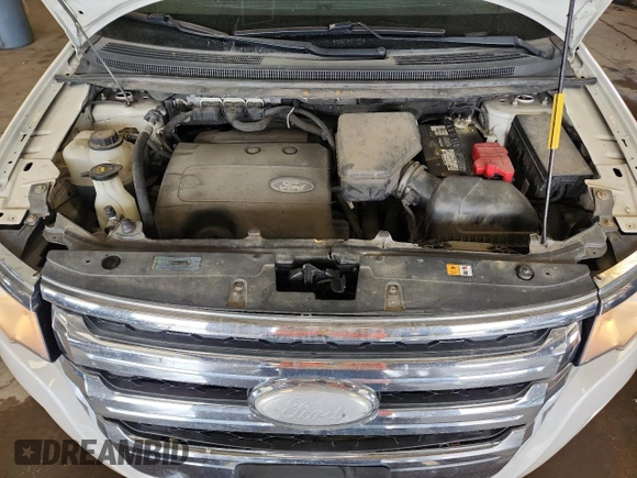 2011 Ford Edge Limited with VIN 2FMDK3KC5BBB36738, listed as a Copart auction lot 63859325 with 190,502 mi miles and Salvage title. Bid and sale history available at DreamBid. Image 12.