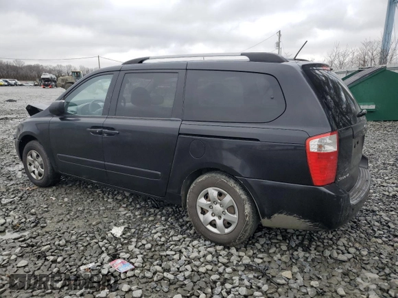 2009 Kia Sedona LX with VIN KNDMB233296320041, listed as a Copart auction lot 44970205 with 139,886 mi miles and Salvage Title. Bid and sale history available at carsss.com. Image 2.