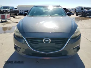 2015 Mazda 3 i SV with VIN JM1BM1T7XF1221460, listed as a Copart auction lot 76098874 with 105,542 mi miles and Clean Title. Bid and sale history available at DreamBid. Image 5.
