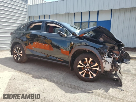 2020 Lexus NX 300 F Sport with VIN JTJSARDZ0L5009448, listed as a Copart auction lot 55793075 with 74,767 mi miles and Clean title. Bid and sale history available at DreamBid. Image 4.