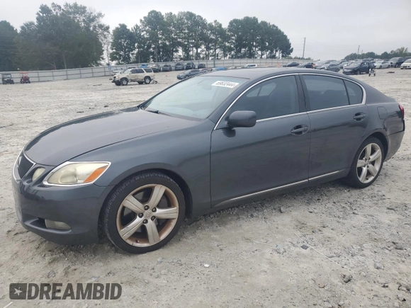 2007 Lexus GS 350 with VIN JTHBE96S470011485, listed as a Copart auction lot 69832444 with 196,931 mi miles and Salvage Title. Bid and sale history available at carsss.com. Image 1.