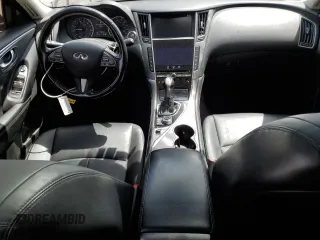 2015 Infiniti Q50 Premium z VIN JN1BV7AP6FM346086, wystawiony jako Copart lot #56973025 z przebiegiem 97 463 mil mil oraz Szkoda całkowita • Salvage title. Historia ofert i sprzedaży dostępna na DreamBid. Obrazek 8.