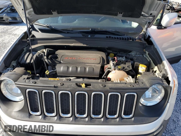 2017 Jeep Renegade Latitude z VIN ZACCJABB6HPG20999, wystawiony jako Copart lot #60428515 z przebiegiem 58 629 mil mil oraz Szkoda całkowita • Salvage title. Historia ofert i sprzedaży dostępna na DreamBid. Obrazek 12.
