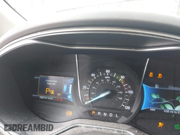 2015 Ford Fusion SE Hybrid with VIN 3FA6P0LU5FR190333, listed as a IAAI auction lot 41802327 with 256,747 mi miles. Bid and sale history available at carsss.com. Image 7.