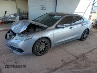 2016 Acura TLX with VIN 19UUB1F3XGA007109, listed as a Copart auction lot 50019095 with 83,741 mi miles and Salvage Title. Bid and sale history available at carsss.com. Image 1.