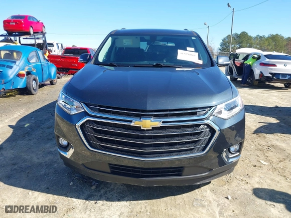 2020 Chevrolet Traverse LT Leather with VIN 1GNEVHKW0LJ230683, listed as a IAAI auction lot 41578045 with 112,847 mi miles. Bid and sale history available at carsss.com. Image 12.