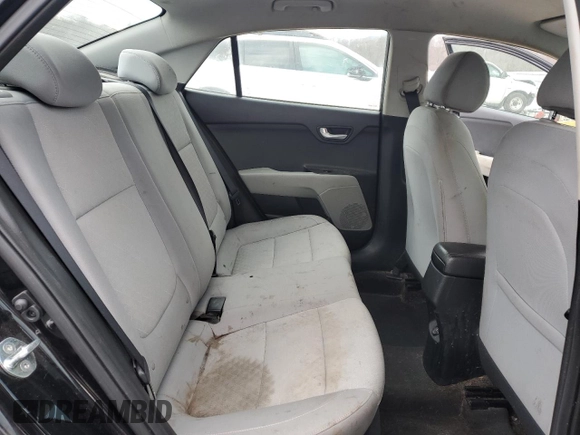 2021 Kia Rio S with VIN 3KPA24AD6ME415442, listed as a Copart auction lot 83603904 with 58,834 mi miles and Salvage Title. Bid and sale history available at carsss.com. Image 10.