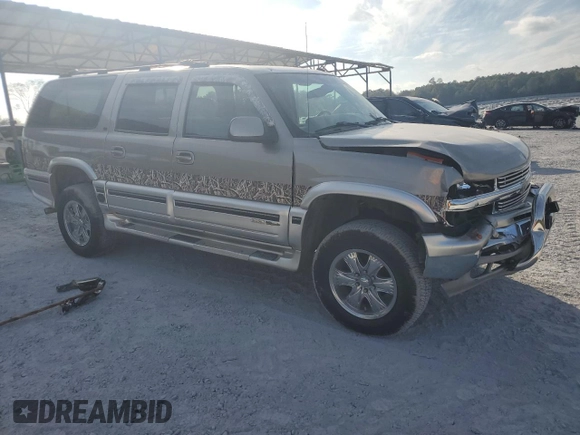 2002 Chevrolet Suburban LT with VIN 1GNEC16Z72J277760, listed as a Copart auction lot 79686394 with 295,660 mi miles and Salvage Title. Bid and sale history available at carsss.com. Image 4.