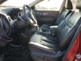 2015 Nissan Rogue SL with VIN 5N1AT2MV9FC902355, listed as a Copart auction lot 47098135 with 97,858 mi miles and Salvage Title. Bid and sale history available at DreamBid. Image 7.