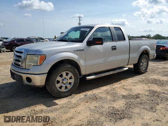 2009 Ford F-150 XLT with VIN 1FTRX12V89FA40192, listed as a Copart auction lot 62384525 with 276,253 mi miles and Clean title. Bid and sale history available at DreamBid. Image 1.