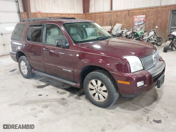 2008 Mercury Mountaineer with VIN 4M2EU47E78UJ15051, listed as a IAAI auction lot 42097054 with 158,546 mi miles. Bid and sale history available at carsss.com. Image 1.