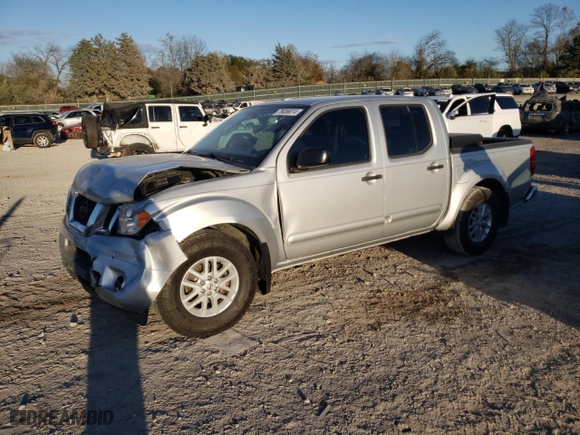 2018 Nissan Frontier S with VIN 1N6DD0ER1JN720065, listed as a Copart auction lot 79056074 with 97,459 mi miles and Salvage Title. Bid and sale history available at carsss.com. Image 1.