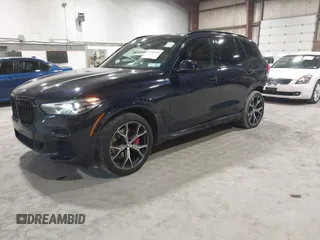 2022 BMW X5 xDrive40i with VIN 5UXCR6C00N9M47589, listed as a IAAI auction lot 41790432 with 36,059 mi miles. Bid and sale history available at carsss.com. Image 2.