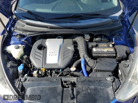 2013 Hyundai Veloster Turbo z VIN KMHTC6AE5DU178613, wystawiony jako Copart lot #58416925 z przebiegiem 173 650 mil mil oraz Szkoda całkowita • Salvage title. Historia ofert i sprzedaży dostępna na DreamBid. Obrazek 11.
