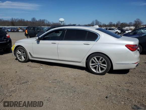 2016 BMW 7 Series 750i xDrive с VIN WBA7F2C57GG418537, выставлен на аукционе Copart как лот 48028195 с пробегом 110 714 миль миль и Списание • Salvage title. История ставок и продаж доступна на DreamBid. Изображение 2.
