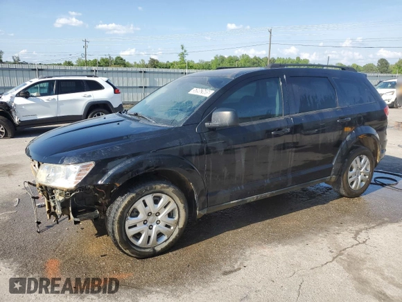 2020 Dodge Journey SE Value with VIN 3C4PDCAB0LT249541, listed as a Copart auction lot 53962605 with 47,604 mi miles and Clean Title. Bid and sale history available at DreamBid. Image 1.