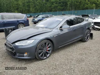 2016 Tesla Model S 90D z VIN 5YJSA1E42GF123351, wystawiony jako Copart lot #63867265 z przebiegiem Nie podano mil oraz Szkoda całkowita • Salvage title. Historia ofert i sprzedaży dostępna na DreamBid. Obrazek 1.