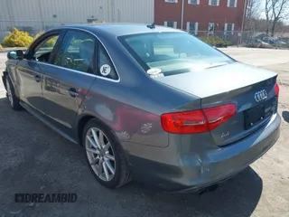 2014 Audi A4 Premium Plus z VIN WAUFFAFL6EN017277, wystawiony jako IAAI lot #41878643 z przebiegiem 105 100 mil mil oraz . Historia ofert i sprzedaży dostępna na DreamBid. Obrazek 3.
